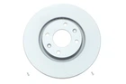 Гальмівний диск ATE 24012601201 Citroen Xsara, C4, DS4, C3, DS5, C5, Berlingo, DS3; Peugeot 308, 307, 207, Partner, 206, 2008; Opel Crossland X 1606401480, 4246W2, 4246W8