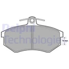 Гальмівні колодки Delphi LP429 Audi 100, 80, A4; Seat Cordoba; Volkswagen Golf 357698151B, 357698151, 431698151D