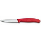 Кухонный нож для овощей 80 мм Victorinox SwissClassic Red гладкое лезвие Красный(6.7601)