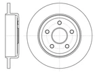 Диски гальмові REMSA 6121100 Jeep Grand Cherokee III (WH, WK), COMMANDER (XK) 1052089275AB, 52089275AB