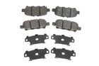 Гальмівні колодки ATE 13046058432 Nissan Tiida, X-Trail, Murano, Juke, Pathfinder, Qashqai, Teana, Leaf; Infiniti G, Q, EX, QX, M; Renault Kaleos; Suzuki Grand Vitara D4M60EG50C, D4060JA00J, D40603JY0A