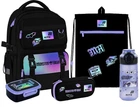Шкільний набір 5 в 1 Kite Education Monster High SET_MH26-1022M (рюкзак, пенал, сумка, ланчбокс, пляшка)