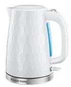 Електрочайник Russell Hobbs Honeycomb 1.7л, пластик, білий (00109395)