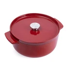 Каструля KitchenAid чавунна 5,2 л 26 см CC006060-001 червона (00128315)