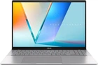 Ноутбук ASUS 16 Vivobook S16 M3607KA-SH031 FHD OLED/Ryzen 5 AI 330/16GB/512SSD/UMA/DOS/Silver (90NB16T2-M00290)