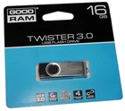 Флеш накопитель USB 16Gb Goodram UTS3, Black, USB 3.2 Gen 1 (UTS3-0160K0R11)