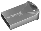 Флеш накопичувач USB 4Gb Wibrand Hawk, Silver, USB 2.0 (WI2.0/HA4M1S)