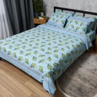 Комплект постільної білизни Moon&Star Євро 200x220 см наволочки 2 х 50х70 см Morning Bloom Бязь Gold Люкс (MS-820011281)