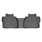 Коврики в салон Toyota Tundra 2013-, Double Cab, с бортом, A2 с ящиком, задние, черные, Weathertech 447862