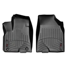 Килимки у салон Toyota Highlander 2014-, з бортом, передні, чорні, Weathertech 446321