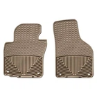 Килимки у салон Volkswagen Golf 5/6 2004-2012 Passat B6/CC/Skoda Octavia A5, передні, бежеві, Weathertech W53TN