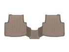 Коврики в салон Volkswagen Passat 2014-, с бортом, задние, бежевые, Weathertech 4510022