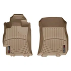 Коврики в салон Subaru Outback/Legacy 2009-2015, с бортом, передние, бежевые, Weathertech 452591