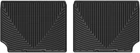Коврики в салон Chevrolet Equinox 2009-2017, задние, черные, Weathertech W281