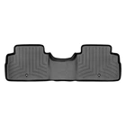 Килимки у салон Kia Soul 2015-2019, з бортом, задні, чорні, Weathertech 446012