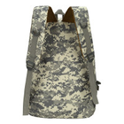 Рюкзак міський тактичний пустельний камуфляж з шевроном Каратель - зображення 4