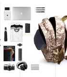 Рюкзак міський тактичний пустельний камуфляж з шевроном Каратель - зображення 6