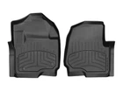 Коврики в салон Subaru Legacy 2015-2019, передние, черные, Weathertech 447081IM