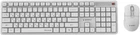Комплект беспроводной Gembird Silent Key Pro Business Wireless White (KBS-WMS-01-W-CYRL)
