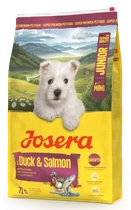 Сухой корм для щенков малых пород Josera MiniJunior с уткой и рисом