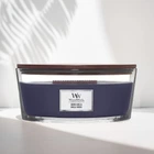 Ароматическая свеча с нотами дерева хиноки, сливы и георгины Woodwick Ellipse Hinoki Dahlia 453 г (1743608E)