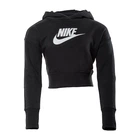 Кофта G NSW CLUB FT CROP HOODIE HBR DC7210-010 122-128 см
