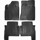 Килимки у салон Hyundai Santa Fe 2006-2010, 5місць, чорні, 4шт, Avto-Gumm, 11164 Avto-Gumm