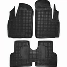 Коврики в салон Fiat Doblo 2001-2010, черные, 4шт, Avto-Gumm, 11173 Avto-Gumm
