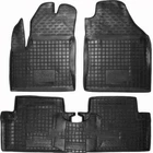 Килимки у салон Ford Tourneo Connect 2003-, коротка база, чорні, 4шт, Avto-Gumm, 11185 Avto-Gumm