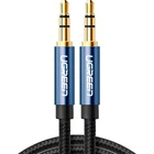 Кабель мультимедійний 3.5mm M to 3.5mm M 1.0m AV112 blue Ugreen (ek22865)