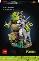 Конструктор LEGO Shrek Шрек, Віслюк і Кіт в чоботях 1403 деталі (72423)