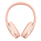 Бездротові навушники Bluetooth BASEUS D02 Pro Encok Wireless headphone BT5.0, AUX Pink (NGTD010304)