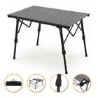 Раскладной туристический стол LEOBRO Pro Camp Black Alu LB-1064