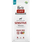 Сухий корм гіпоалергенний з олениною для собак всіх порід Brit Care Sensitive All Breed