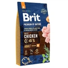 Сухий корм Brit Premium Adult M для дорослих собак середніх порід зі смаком курки