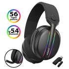 Игровые Bluetooth наушники WALKER WBT-83, беспроводные, с микрофоном, черные