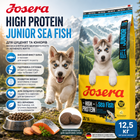 Сухой корм для щенков и юниоров Josera High Protein Junior Sea Fish