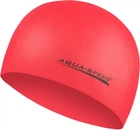 Шапочка для плавання AQUA SPEED Mega, силіконова, червона, універсальний розмір OSFM (100-31)
