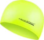 Шапочка для плавання AQUA SPEED Mega, силіконова, жовта, універсальний розмір OSFM (100-18)