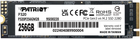 SSD диск Patriot P320 256GB M.2 2280 PCIe Gen 3.0 x4 NVMe TLC (P320P256GM28)