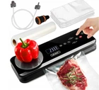Вакуумный упаковщик автоматический запайщик Yoer Fresh Food VSS01BK 120 Вт вакууматор с весами и аксессуарами Черный