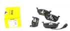 Комплект гальмівних колодок TEXTAR 2203501 Volkswagen Golf; Seat Leon; Skoda Octavia; Audi A3 5Q0698151T, 5Q0698151C, JZW698151AS