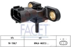 Датчик тиску наддуву FACET 103213 Suzuki Jimny; Daihatsu Sirion, Terios; Toyota Avensis, C-HR, Rav-4, Camry, Prius, Corolla, Yaris, Auris, Verso; Lexus ES, IS; Subaru Outback 8942120190, 8942137010, 8942137030