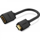 Адаптер Ugreen Mini HDMI Роз'єм HDMI HDMI Adapter Cable (22cm) Black (20137)