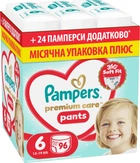 Подгузники-трусики Pampers Premium Care Pants Размер 6 (13-19 кг) 96 шт (8006530315814)