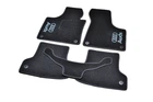 Коврики в салон (ворсовые) Audi A3 2003-2012, 5 дверей, черные, 5шт, AVTM BLCCR1012