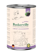 Консервированный корм Baskerville Ягненок и смородина
