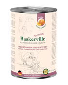Консервированный корм Baskerville Holistic Утка кабан тыква