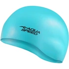 Шапочка для плавания Aqua Speed MONO голубая 111-02