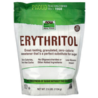Эритритол NOW Foods, Real Food "Erythritol" натуральный сладкий вкус (1134 г)